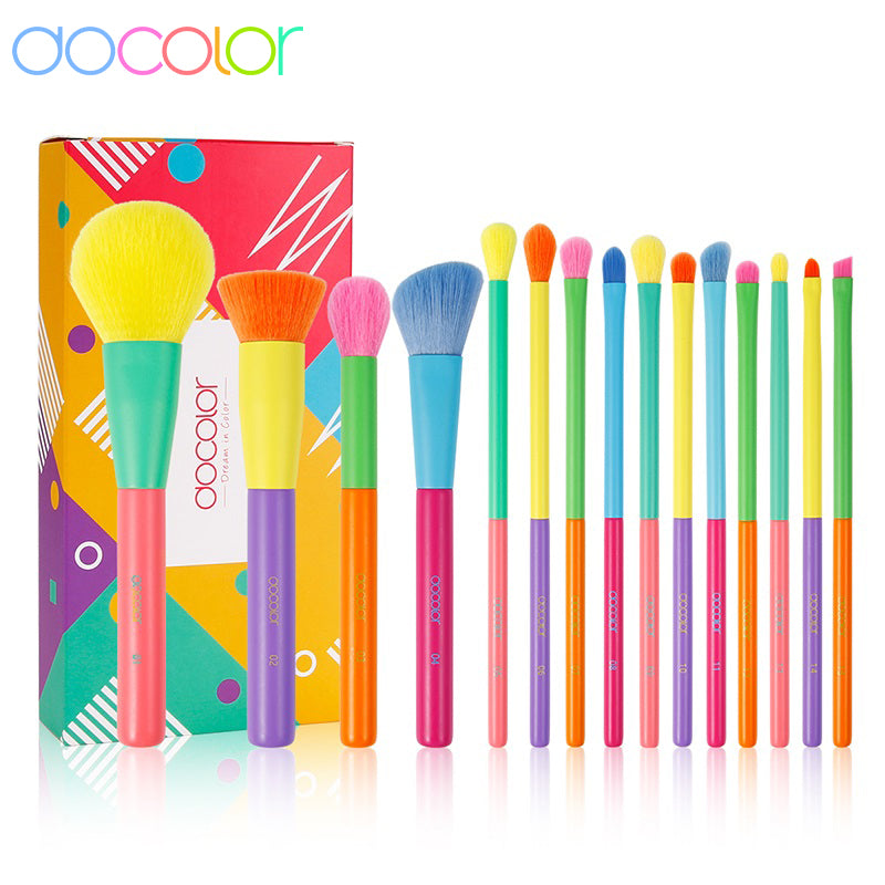 Color me crazy makeup brushes